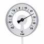 Preview: froggit XXL Gartenthermometer mit großer Temperaturanzeige (117cm hoch)